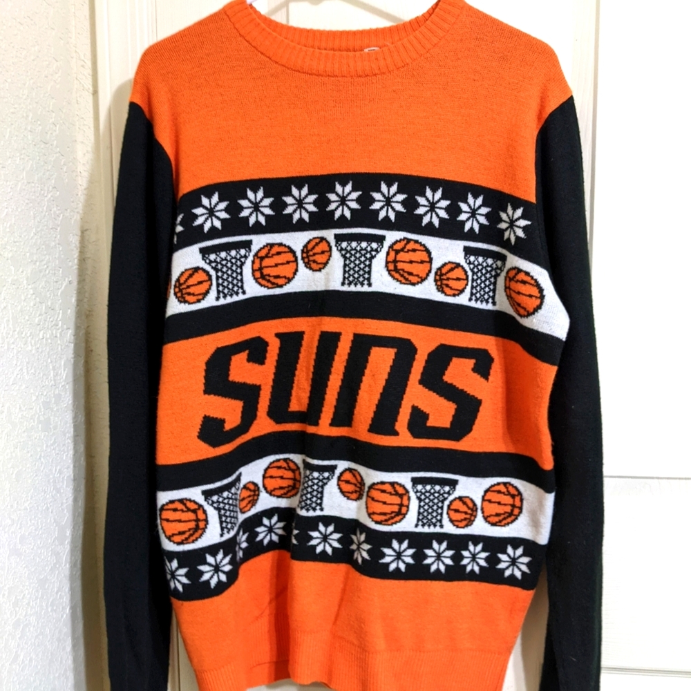Vintage Phoenix Suns NBA Ugly Christmas Sweater